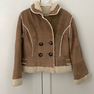 Adorable girls JeanBourget double breasted jacket
